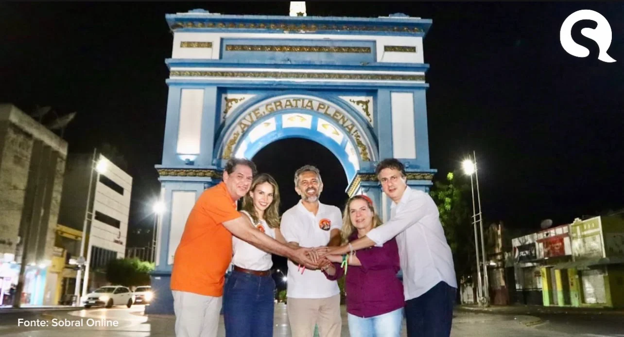 Elmano encerra agenda e grava campanha durante a madrugada em Sobral