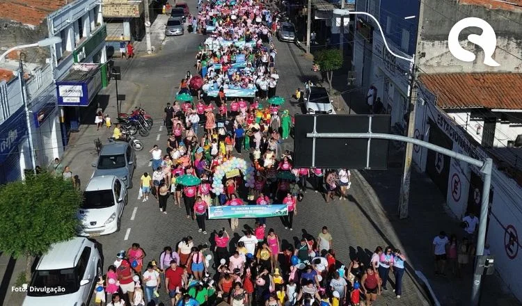 Sobral abre XVI Semana do Bebê com caminhada em defesa da primeira infância