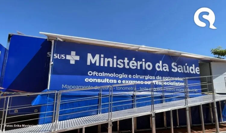 Representantes do Ministério da Saúde visitam hospitais em Sobral (CE) e carreta de exames de imagem em Pacatuba (CE)
