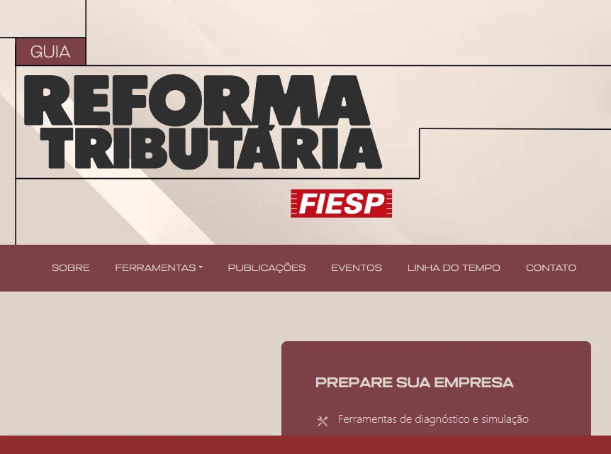 FIESP lança guia completo e ferramentas para empresas na reforma tributária