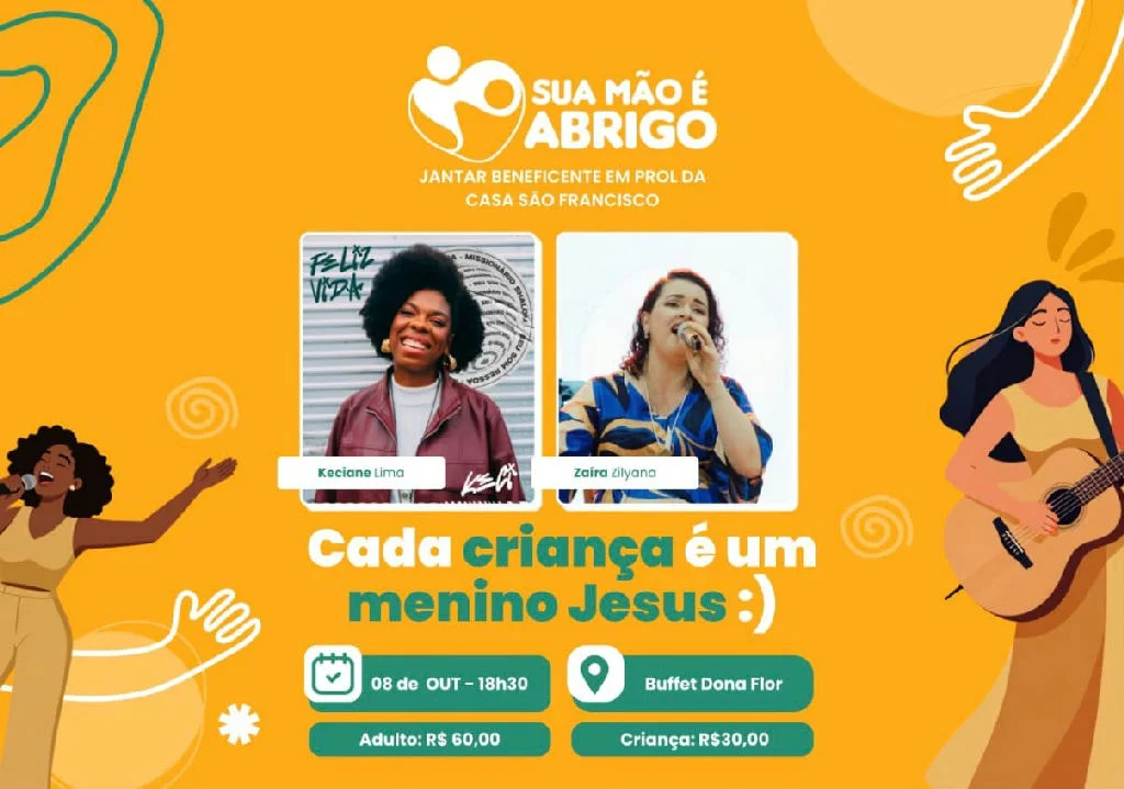 Sobral se mobiliza em solidariedade: Jantar ‘Sua Mão é Abrigo’ celebra 15 anos de apoio