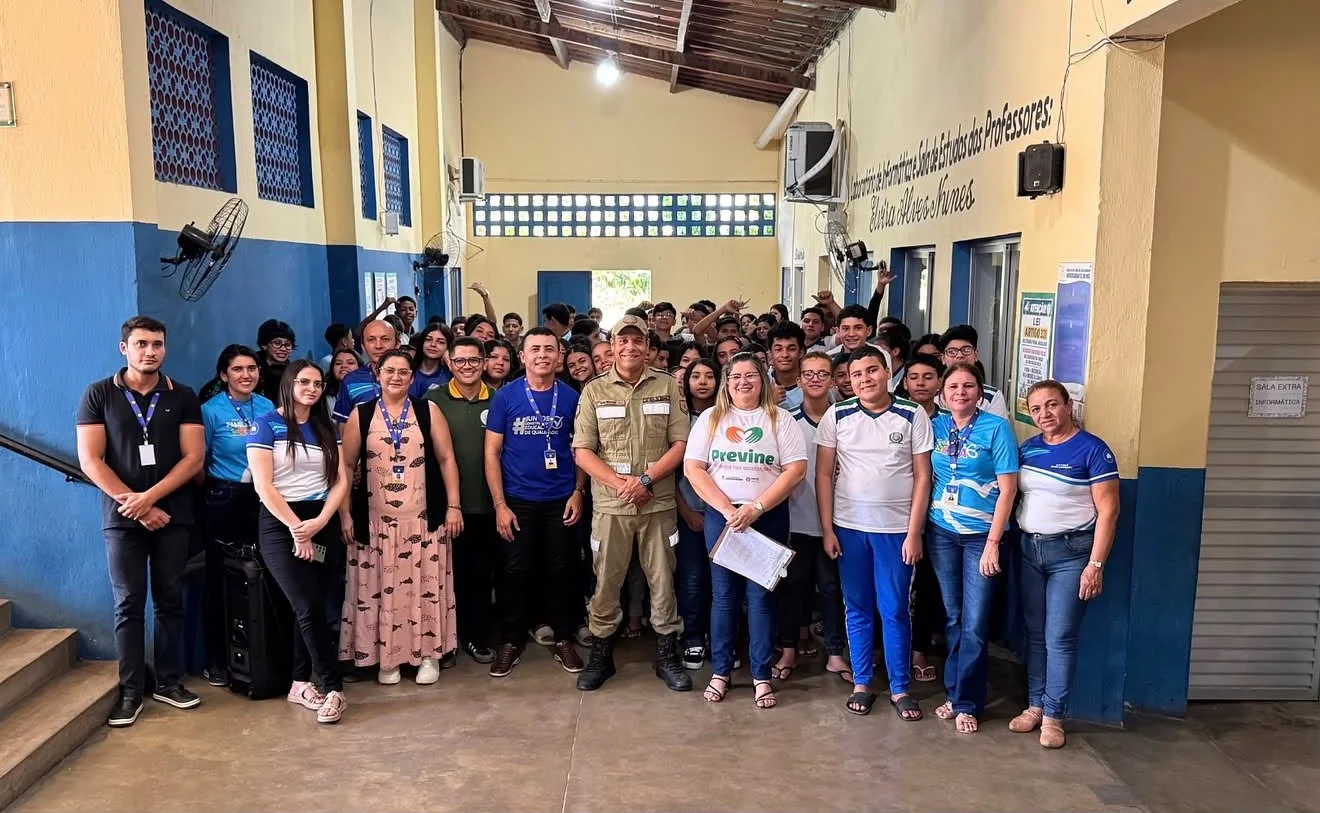 Projeto Fala Que Salva promove conscientização e prevenção em escolas de Quixeramobim