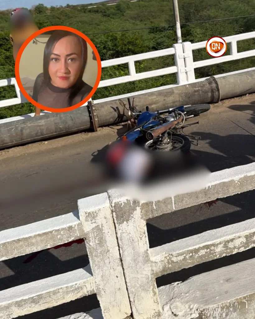 Identificada como Nayara Alexandre, mulher que morreu em grave acidente na Ponte da Maravilha, em Quixeramobim