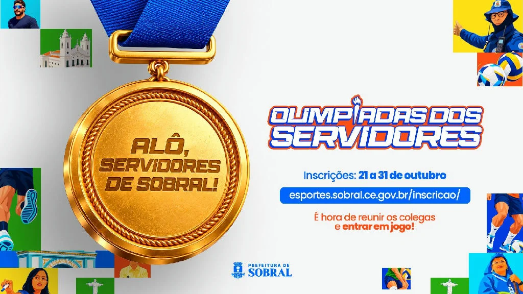 Olimpíadas dos servidores de Sobral abrem inscrições para integrar equipes