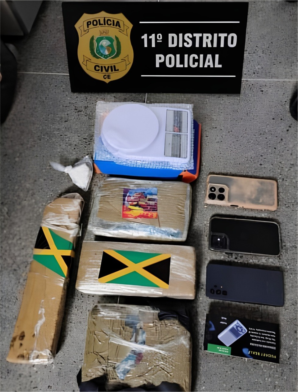 Trio suspeito de tráfico de drogas e integrar organização criminosa é preso em flagrante pela PCCE em Fortaleza